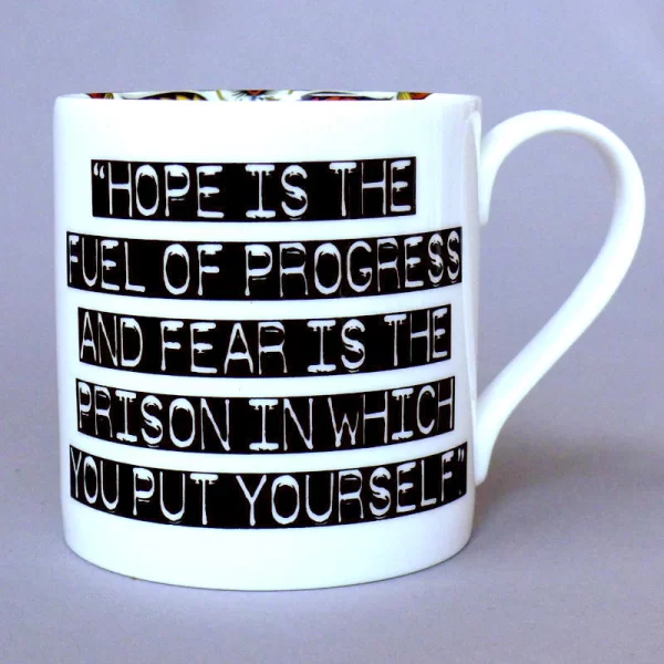 Tony Benn Mug: Brown - Image 3