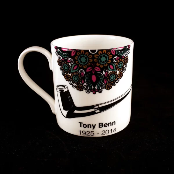 Tony Benn Mug: Purple